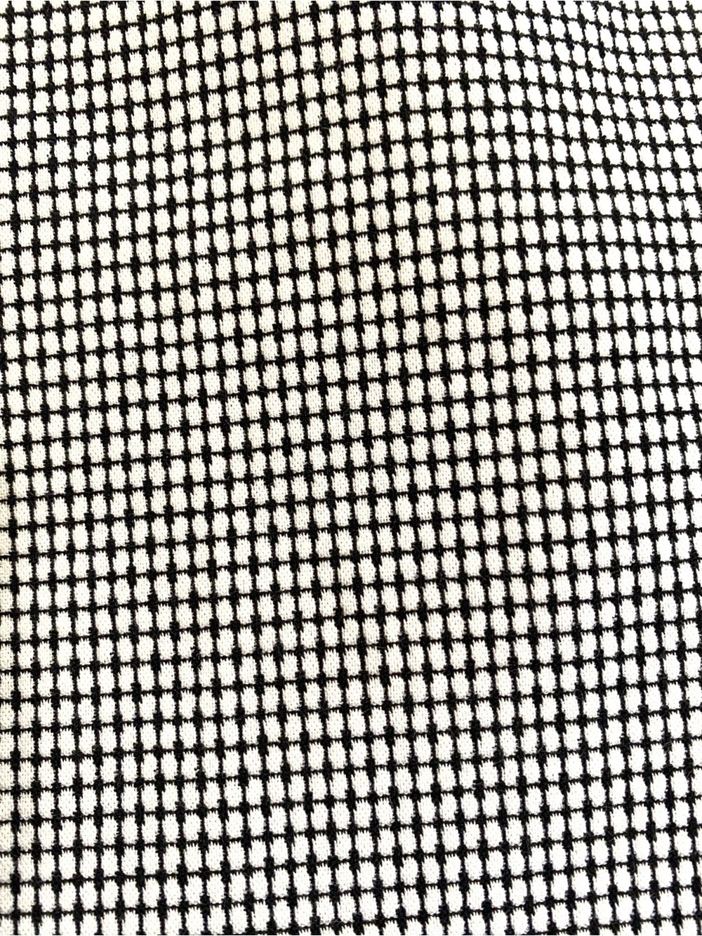 Adrienne Vittadini Business Casual Stretch Crop Pants Checkered Retro Size 10 - Picture 2 of 8